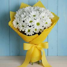 Букет цветов из:  Хризантемы #REPLACE_PRED# Подгорном