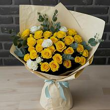 Букет цветов из:  Розы в Подгорном