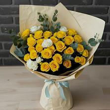 Букет цветов из:  Розы в Подгорном