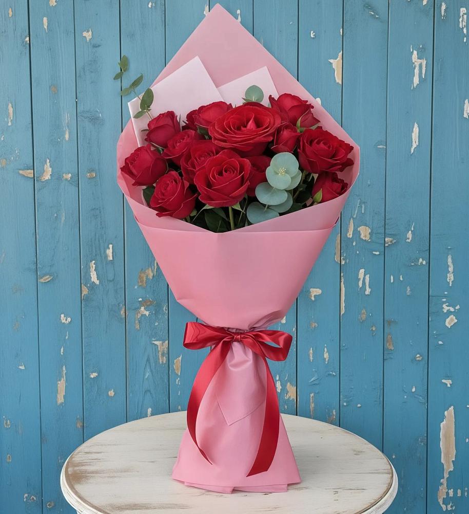 Букет цветов из: Розы в Подгорном