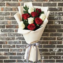 Букет цветов из:  Розы в Подгорном