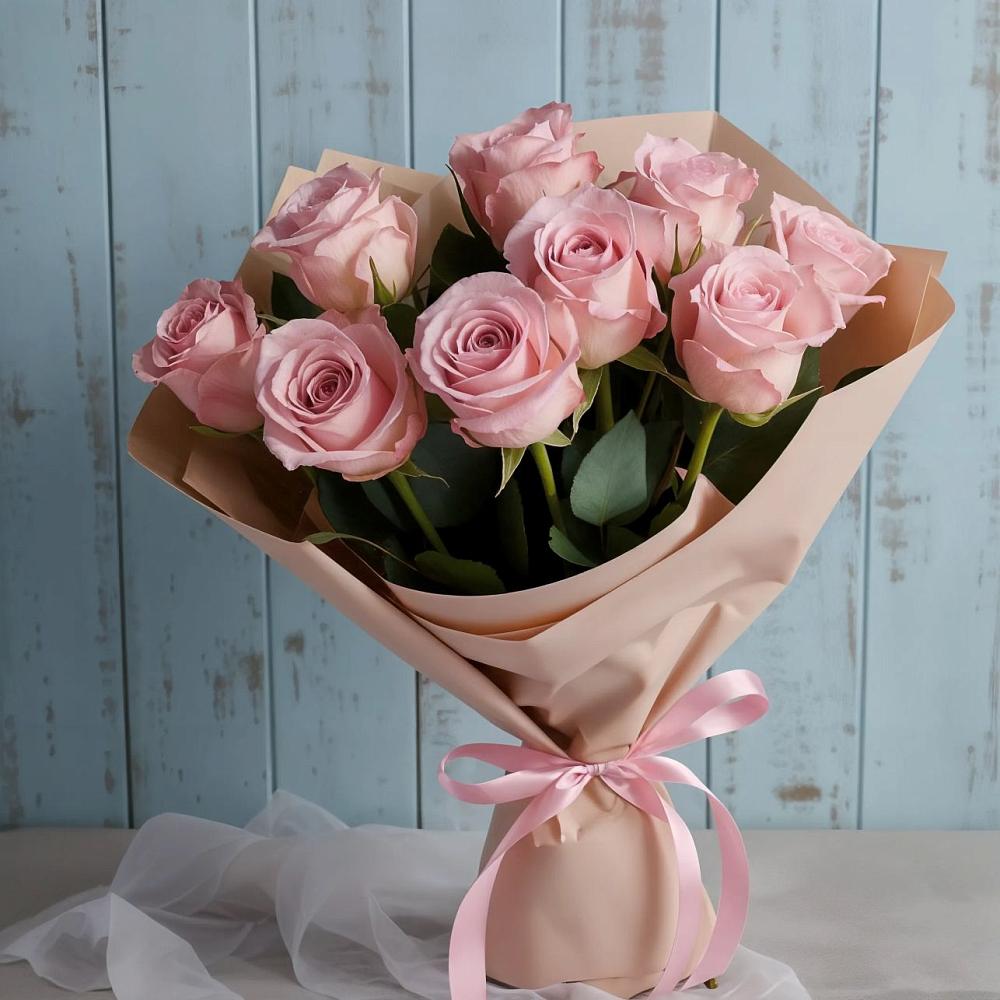 Букет цветов из: Розы в Подгорном