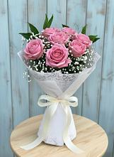 Букет цветов из:  Розы в Подгорном