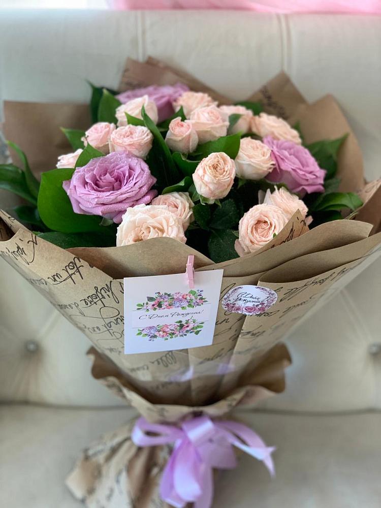 Букет цветов из: Розы в Подгорном