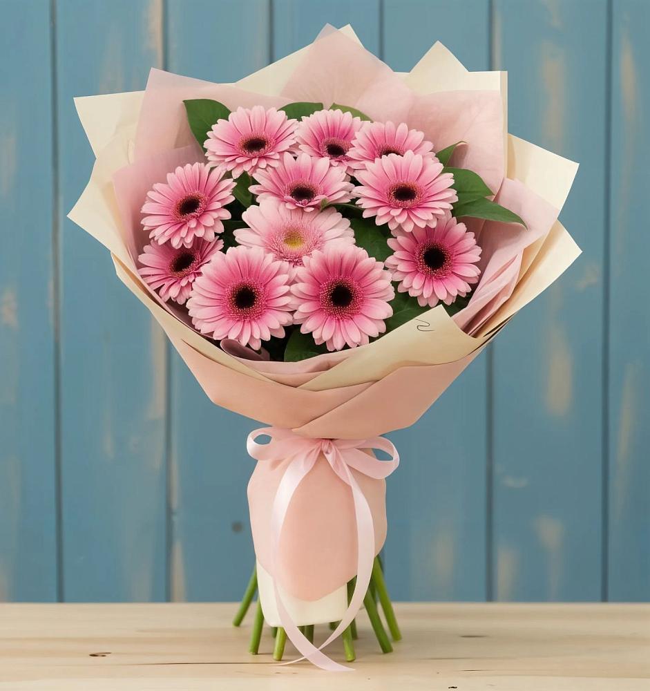 Букет цветов из: Герберы в Подгорном