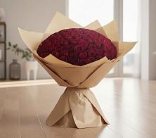 Букет 101 Красная роза в Подгорном