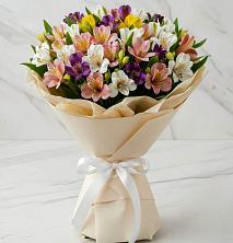 Букет цветов из:  Альстромерии в Подгорном