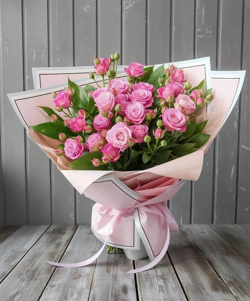 Букет Розовый кустик в Подгорном