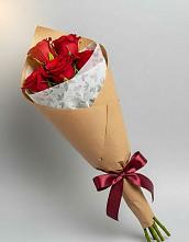 Букет цветов из:  Розы в Подгорном