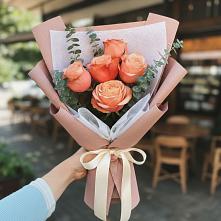 Букет цветов из:  Розы в Подгорном