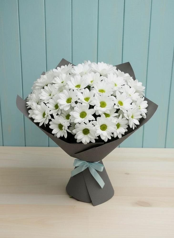 Букет цветов из: Хризантемы в Подгорном