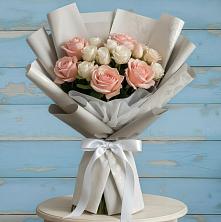 Букет цветов из:  Розы в Подгорном