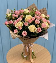 Букет цветов из:  Розы в Подгорном