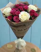 Букет цветов из:  Розы в Подгорном