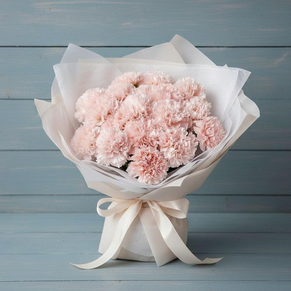 Букет цветов из: Гвоздики в Подгорном