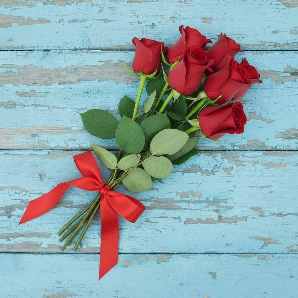 Букет Красные розы в Подгорном