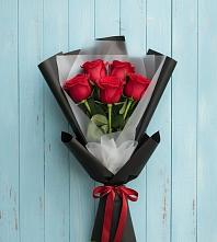 Букет цветов из:  Розы в Подгорном