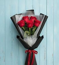 Букет цветов из:  Розы в Подгорном