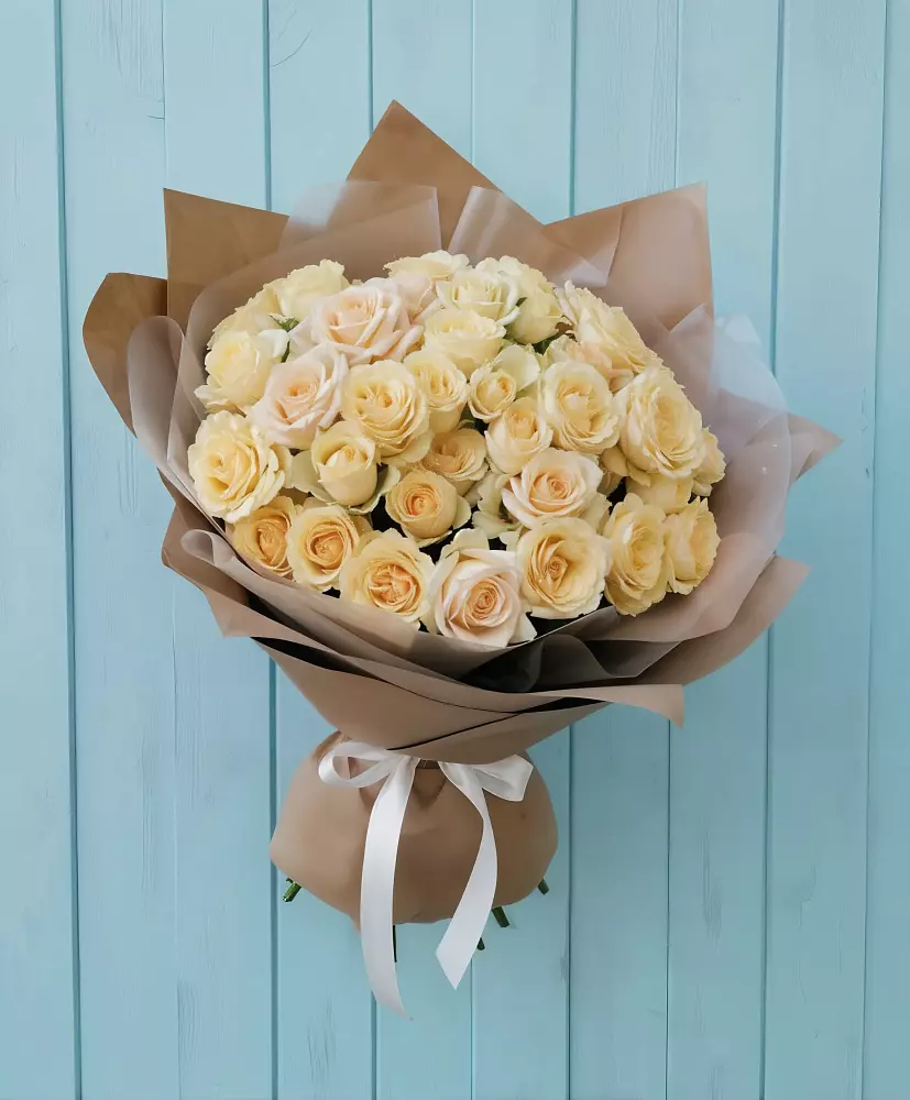 Букет Кремовое облако в Подгорном