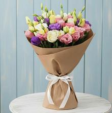 Букет цветов из:  Лизиантусы в Подгорном