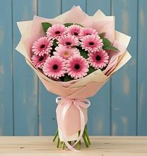 Букет цветов из:  Герберы в Подгорном